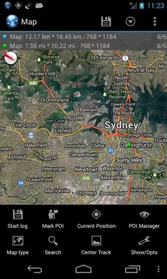 Ultra GPS Logger Lite android App screenshot 4